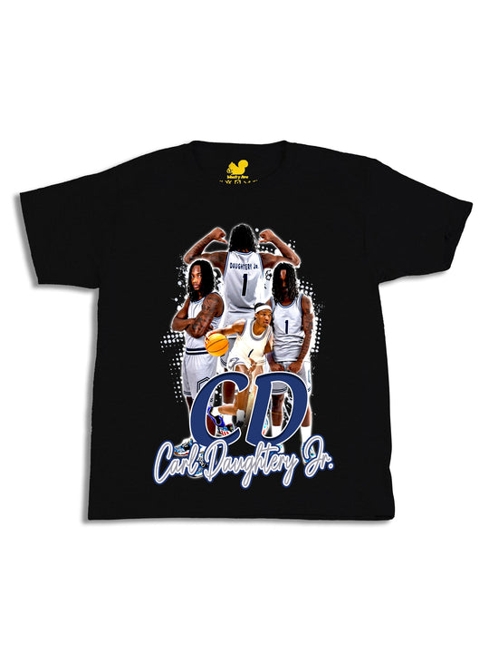 Carl Daughtery Jr Initials Youth T-Shirt