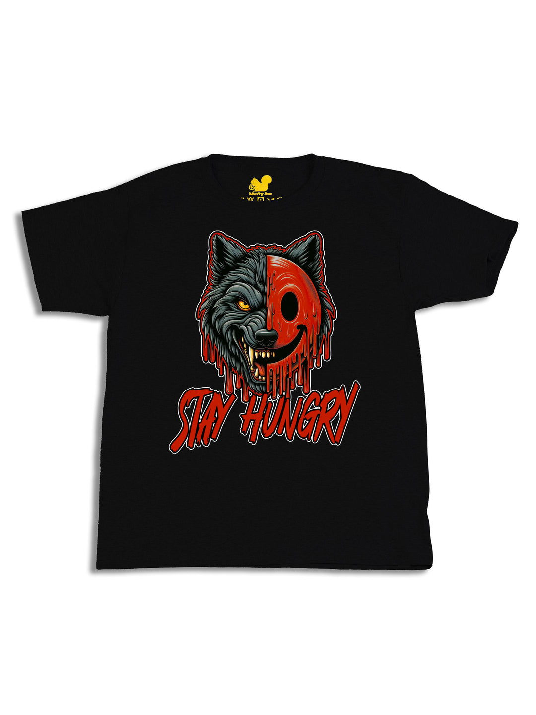 Stay Hungry Wolf Youth T-Shirt