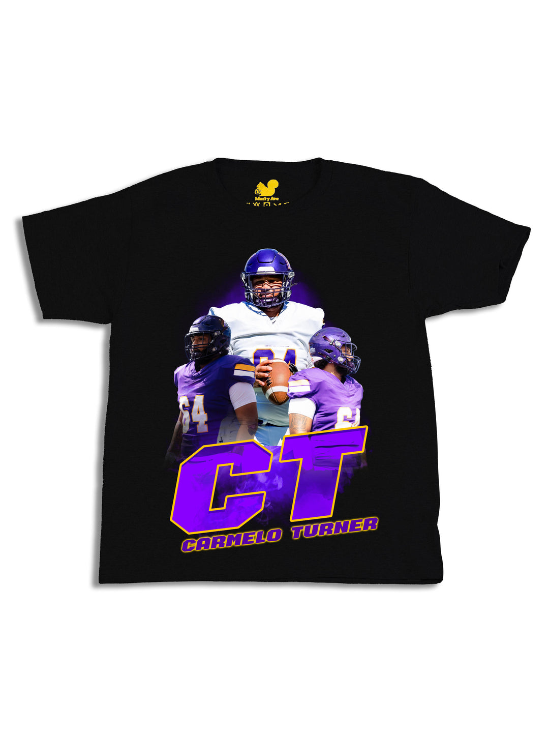Carmelo Turner Initials Youth T-Shirt