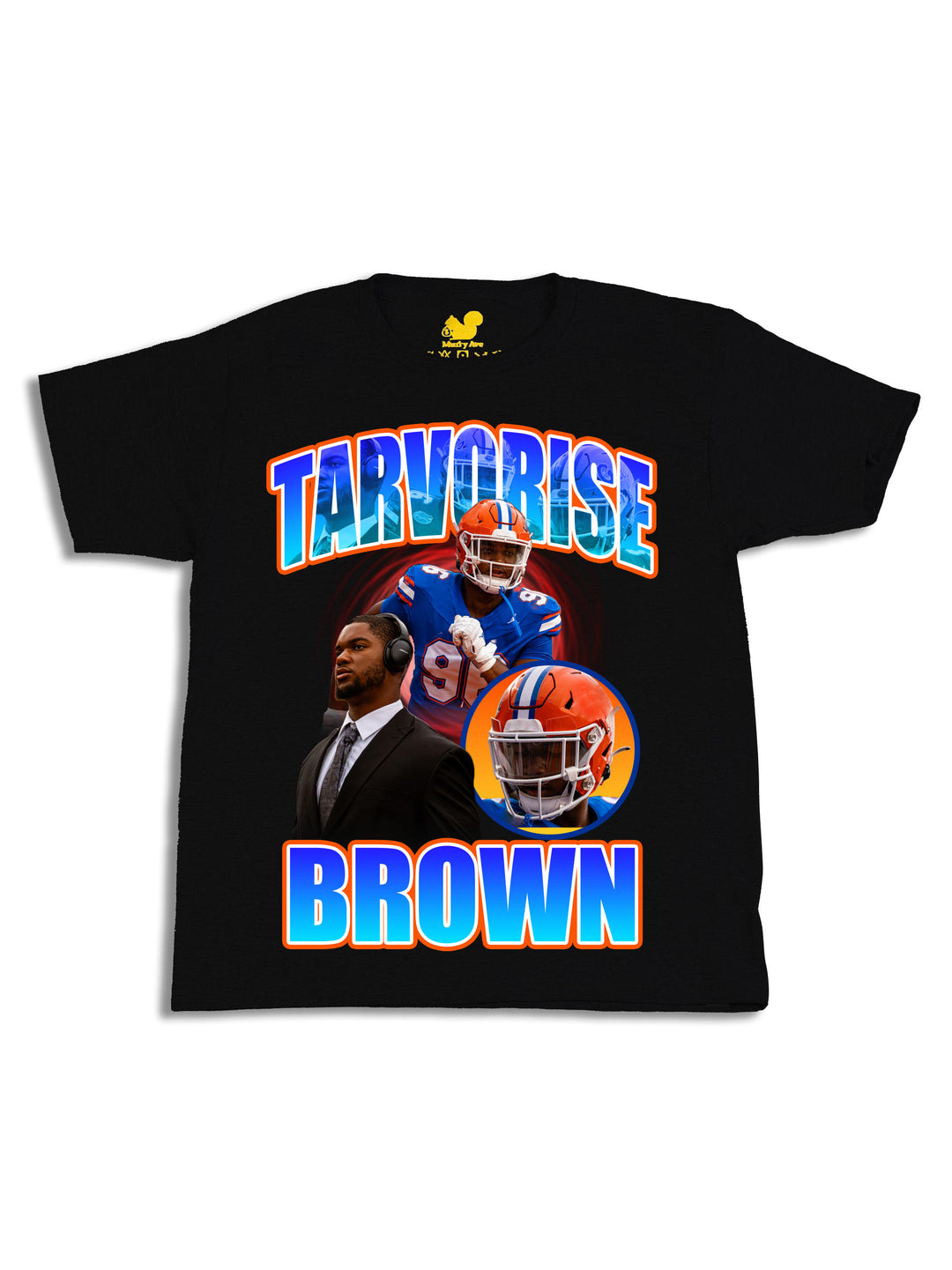 Tarvorise Brown Collage Youth T-Shirt
