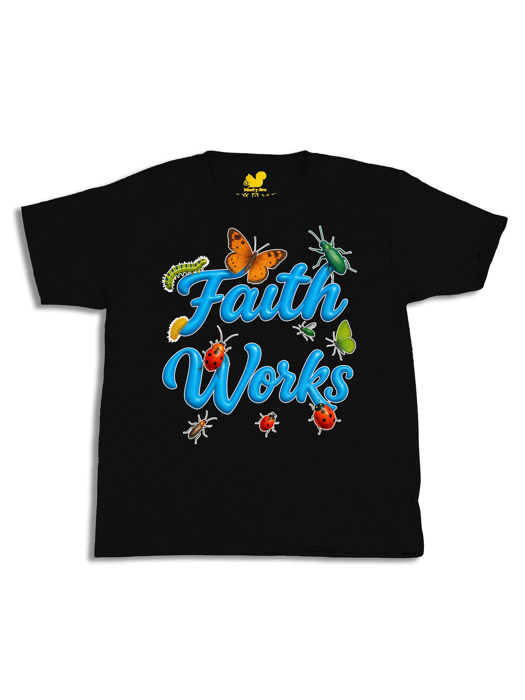 Faith Works Blue Youth T-Shirt