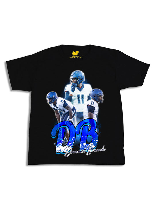 Donovan Branch Initials Youth T-Shirt