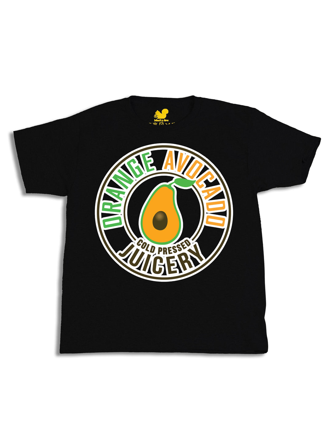 Orange Avocado Pittsburgh Logo Youth T-Shirt