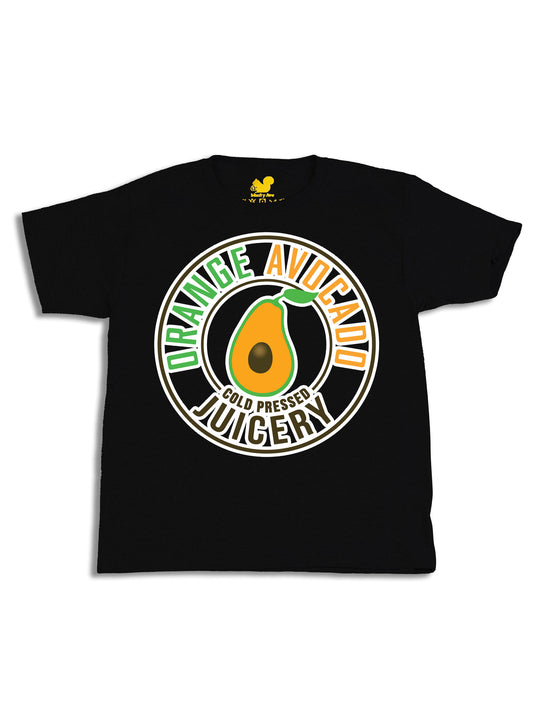 Orange Avocado Pittsburgh Logo Youth T-Shirt