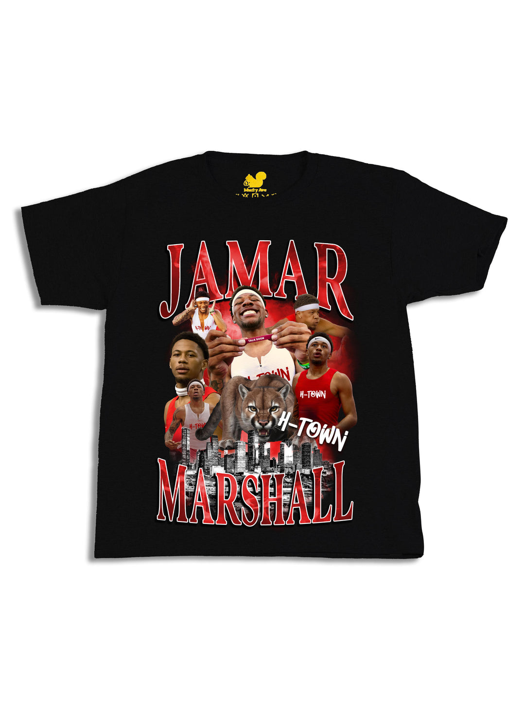 Jamar Marshall Collage Youth T-Shirt