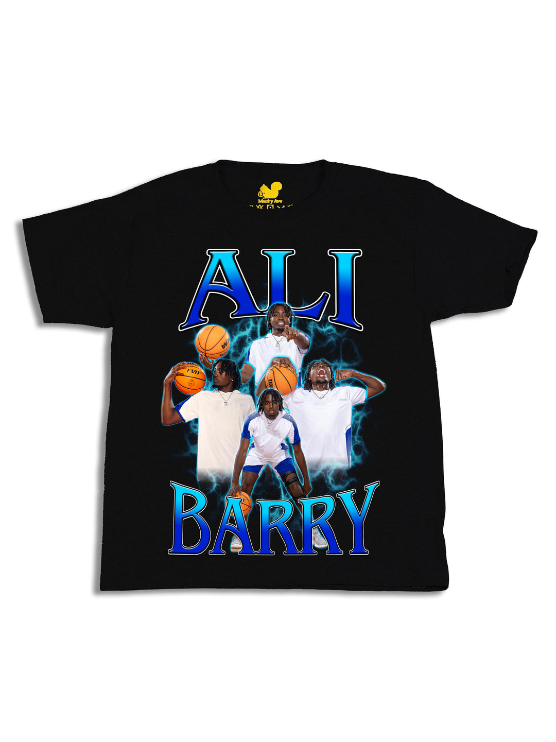 Ali Barry Collage Youth T-Shirt