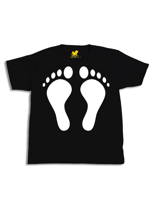 KP Footprint White Youth T-Shirt