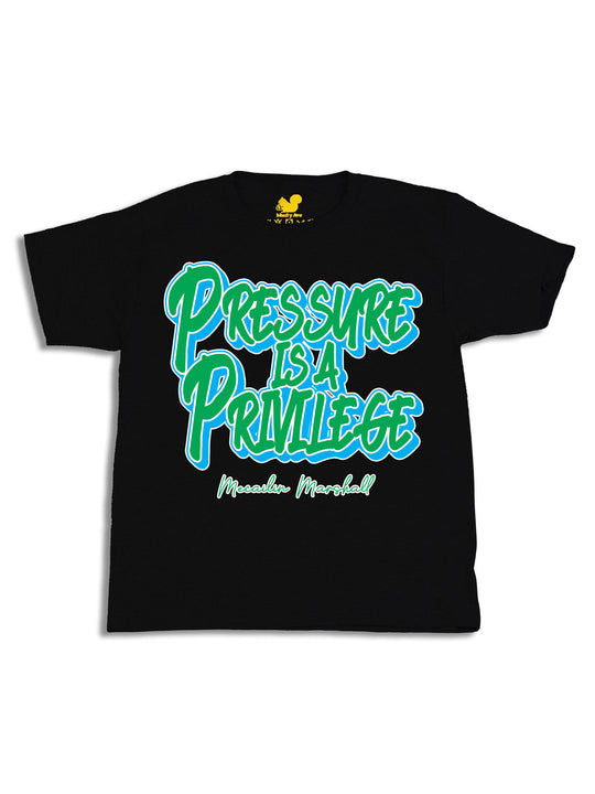 Mecailin Marshall Slogan Youth T-Shirt