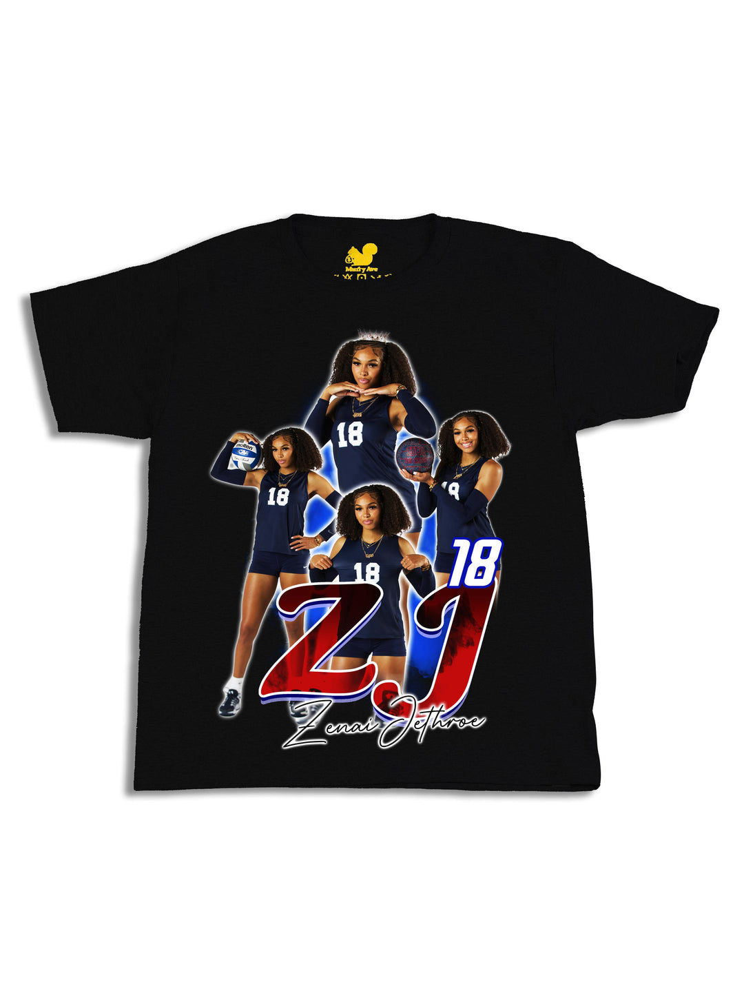 Zenai Jethroe Initials Youth T-Shirt