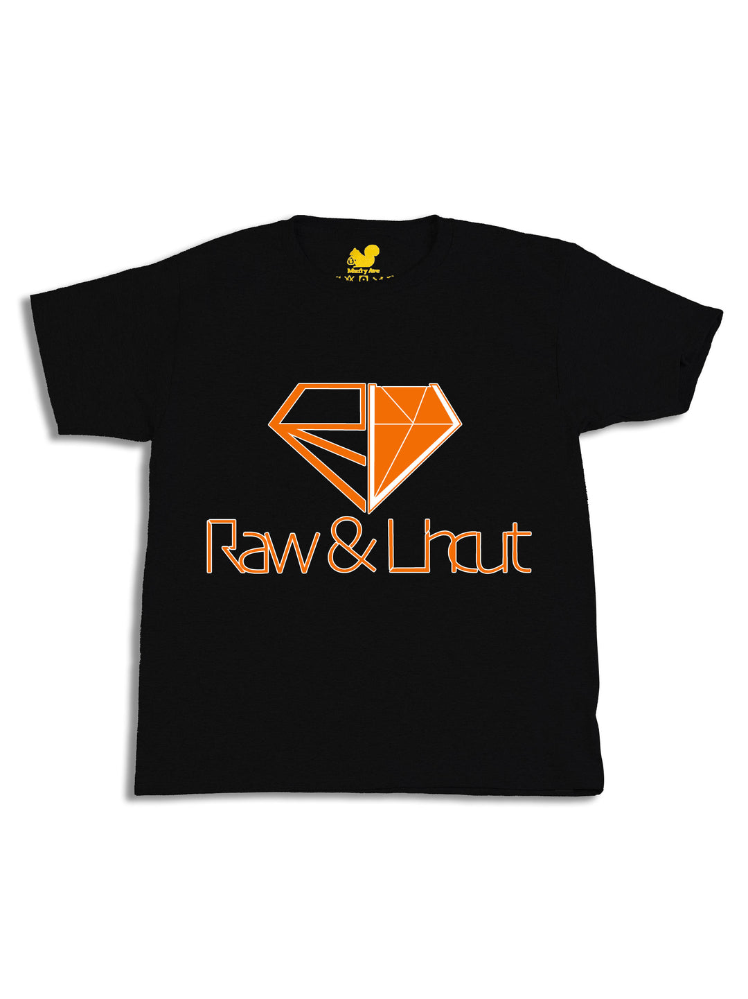 Raw and Uncut Orange Youth T-Shirt