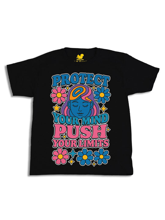 Protect Your Mind Push Your Limits Youth T-Shirt