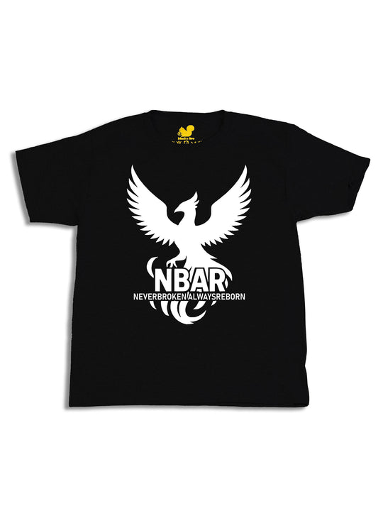 NBAR Logo White Youth T-Shirt