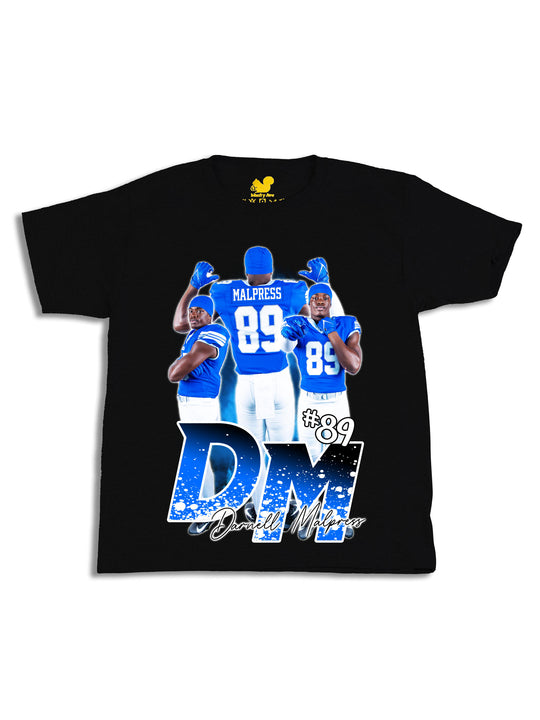 Darnell Malpress Initials Youth T-Shirt