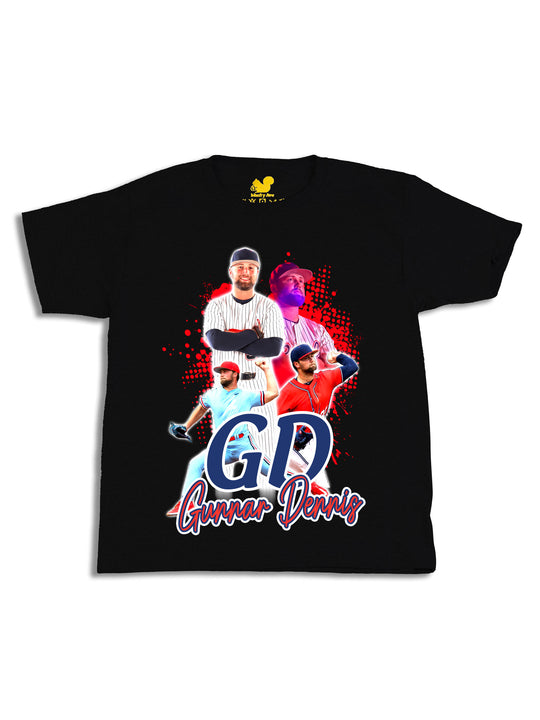 Gunnar Dennis Initials Youth T-Shirt