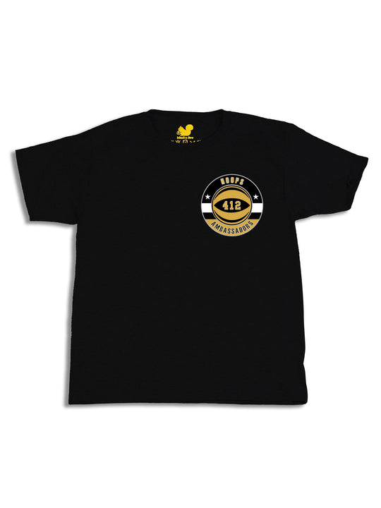 412 Hoops Ambassadors Logo Youth T-Shirt