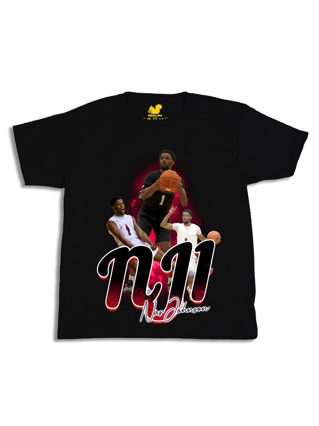 Nas Johnson Initials Youth T-Shirt