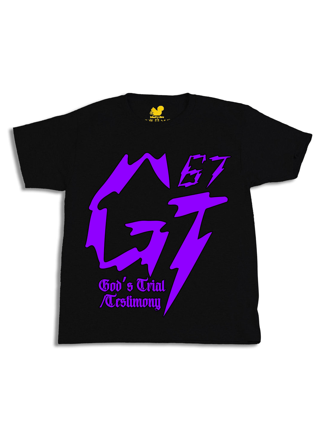 James Glover Tyson Logo Purple Youth T-Shirt