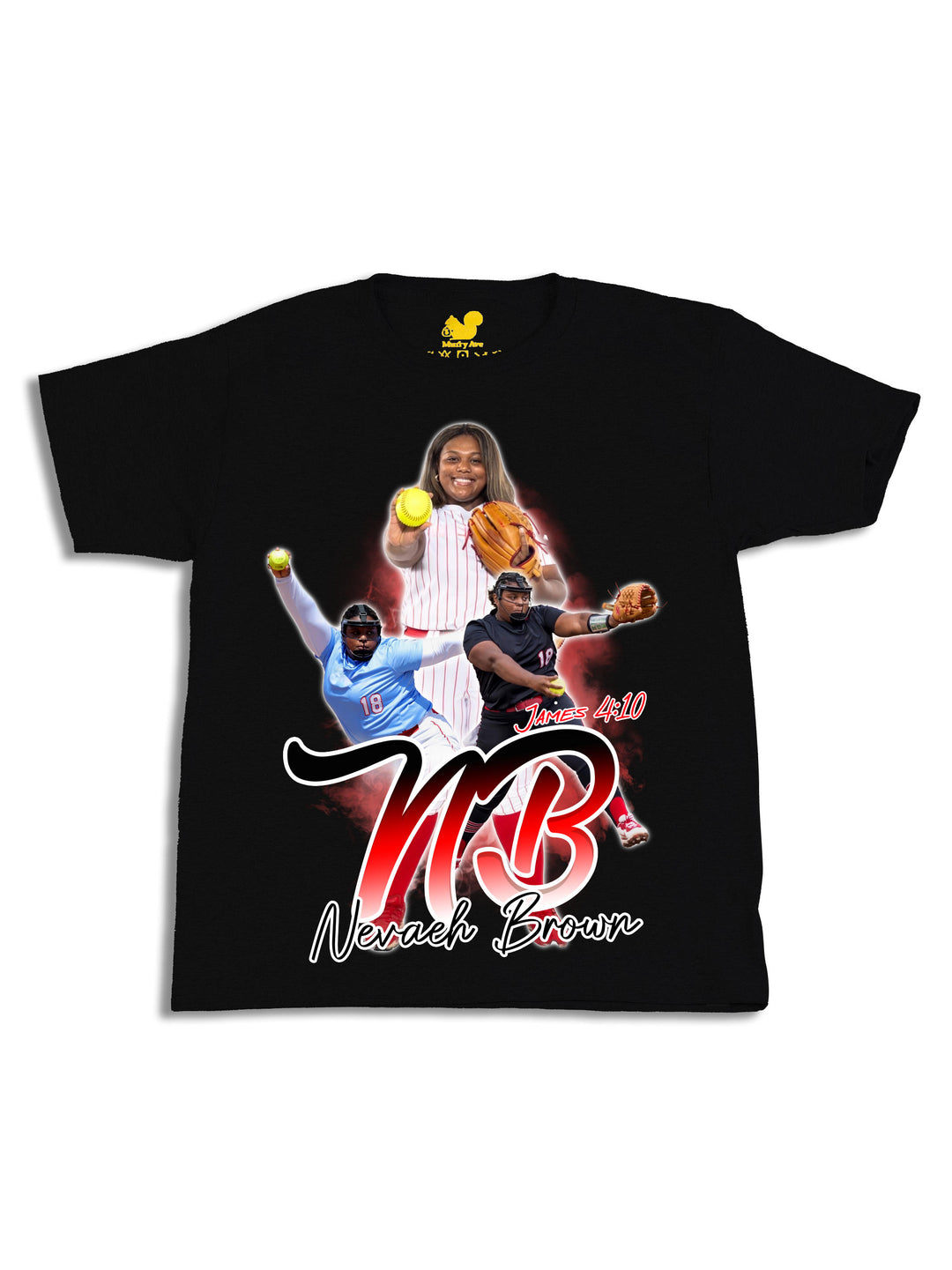 Nevaeh Brown Initials Youth T-Shirt