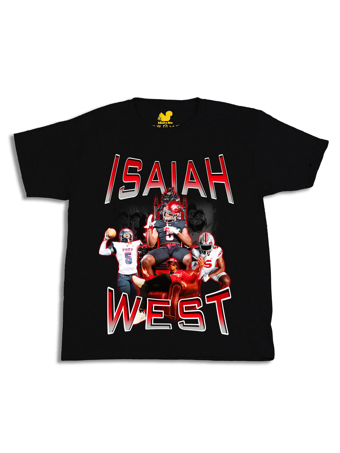 Isaiah West Collage Youth T-Shirt