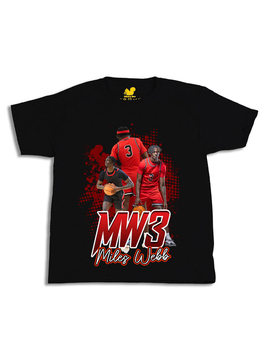 Miles Webb Initials Youth T-Shirt