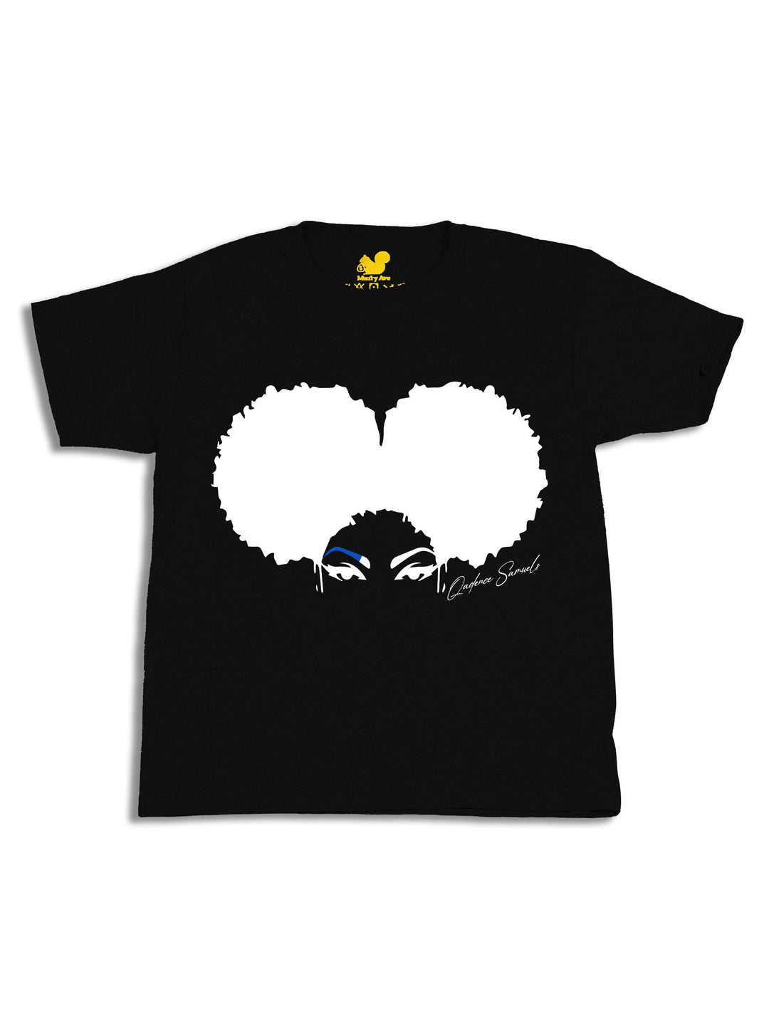 Qadence Samuels Logo White Youth T-Shirt
