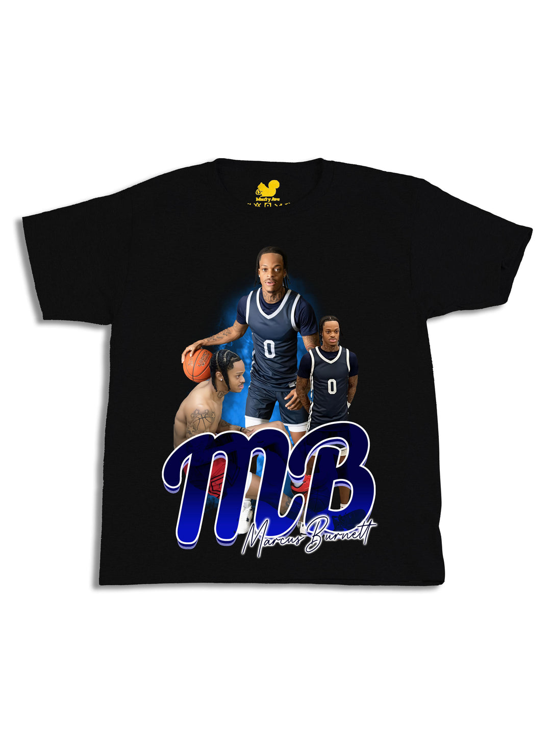 Marcus Burnett Initials Youth T-Shirt