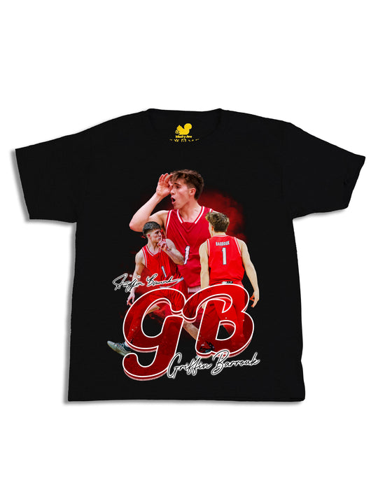 Griffin Barrouk Initials Youth T-Shirt