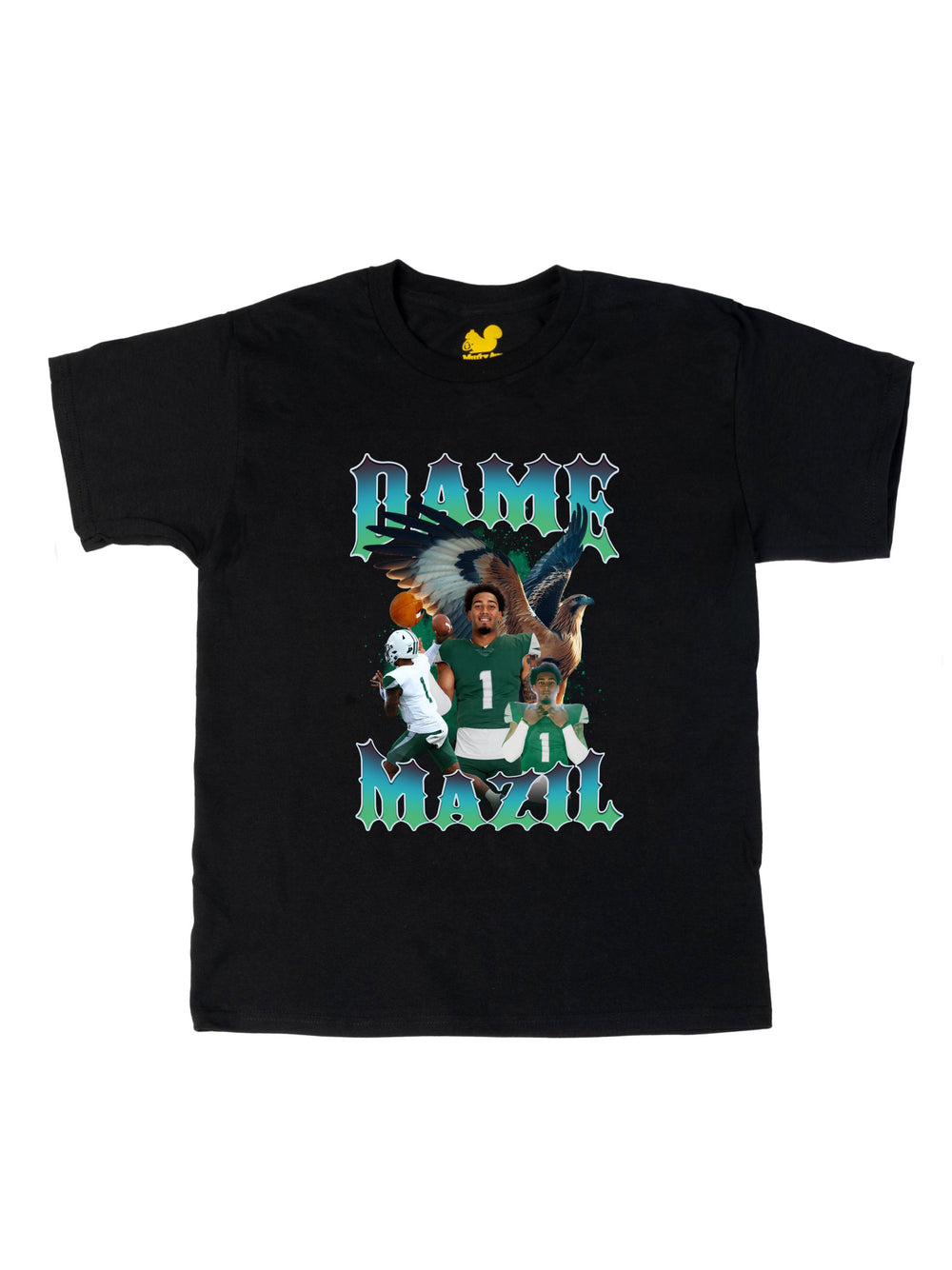 Dame Mazil Collage Youth T-Shirt