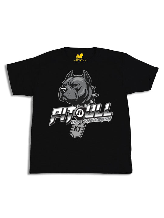 Pitbull Off The Leash Logo Youth T-Shirt