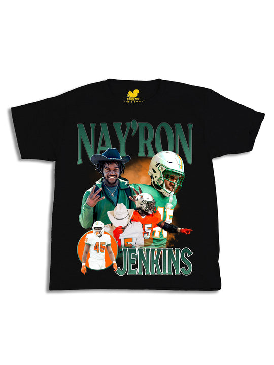 Nayron Jenkins Collage Youth T-Shirt