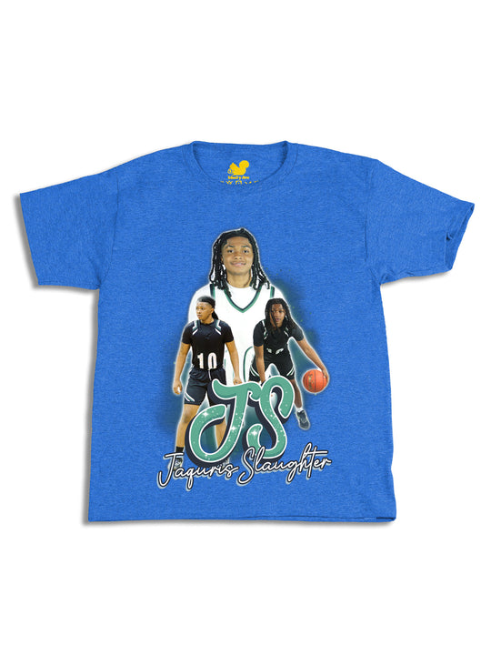 Jaquris Slaughter Initials Youth T-Shirt