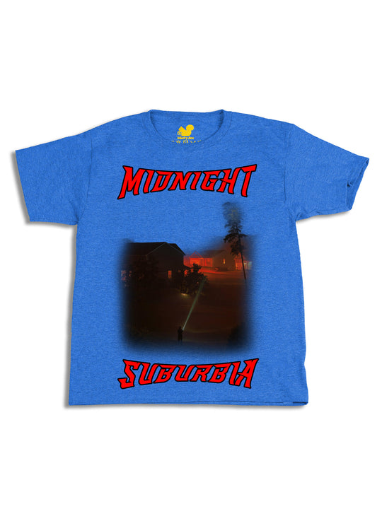 Midnight Suburbia Art B Youth T-Shirt