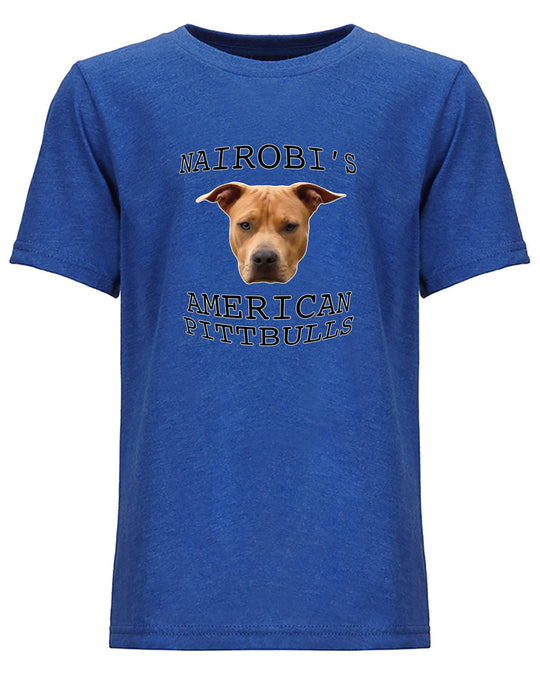 Nairobis American Pittbulls Youth T-Shirt