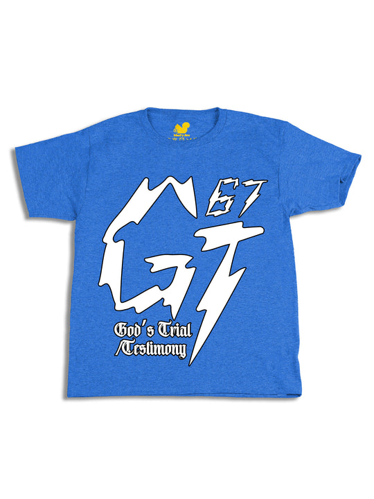 James Glover Tyson Logo White Youth T-Shirt