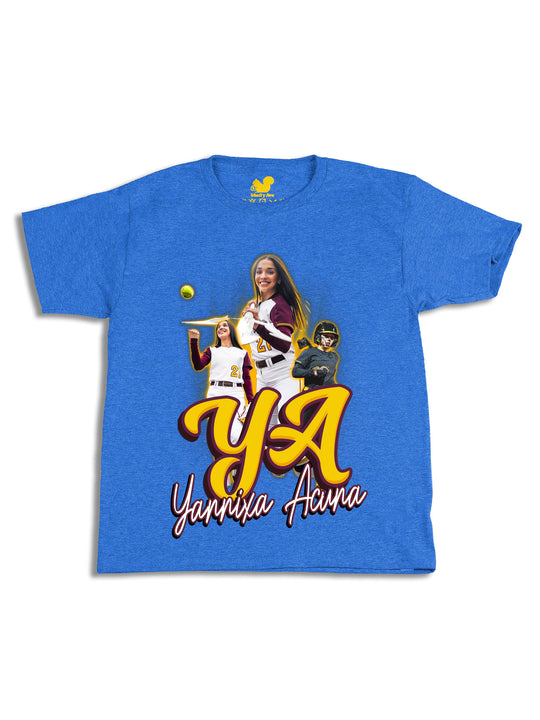 Yannixa Acuna Initials Youth T-Shirt