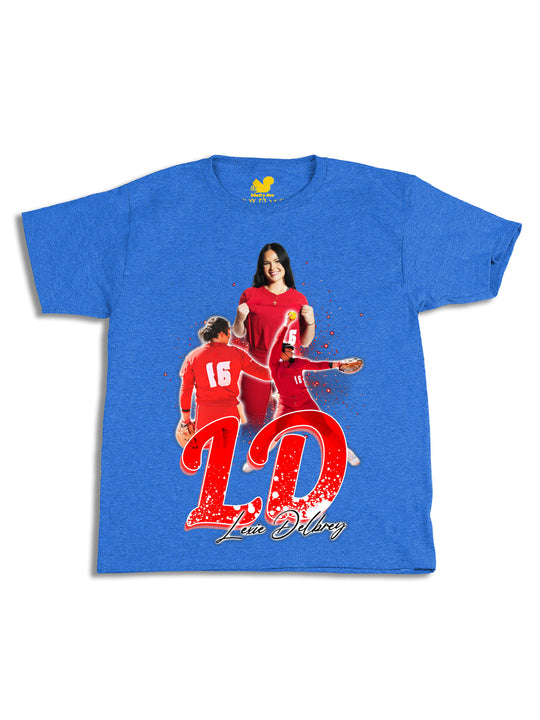 Lexie Delbrey Initials Youth T-Shirt