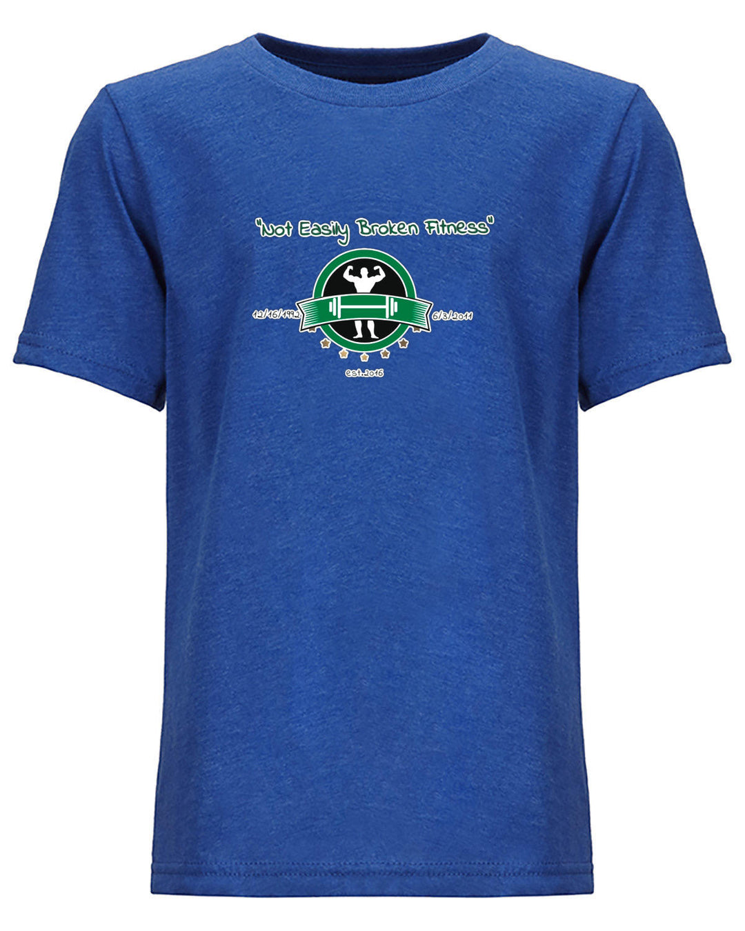 Not Easily Broken Fitness Youth T-Shirt