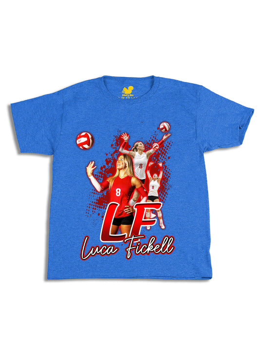 Luca Fickell Initials Youth T-Shirt