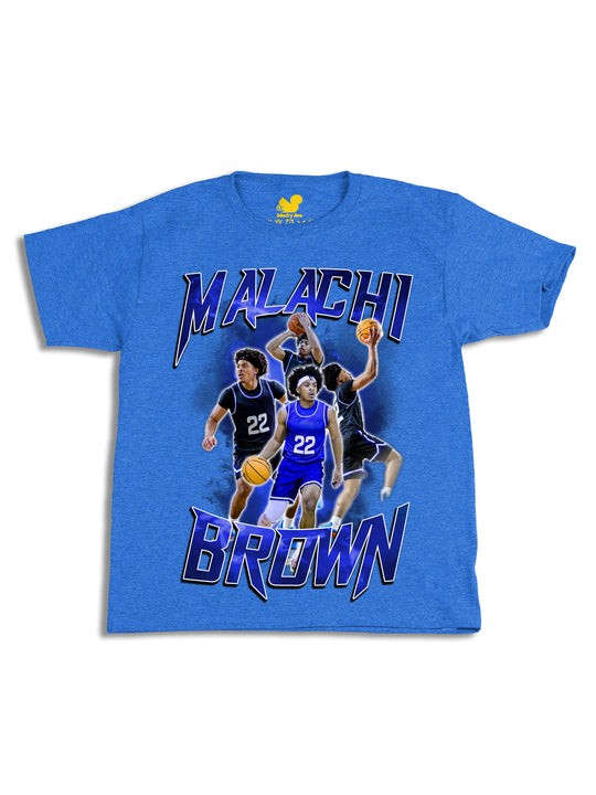 Malachi Brown Collage Youth T-Shirt