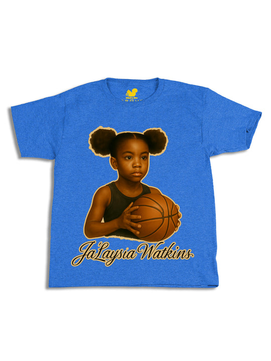 Jalaysia Watkins Basketball Youth T-Shirt