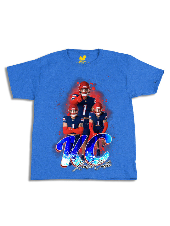 Kwalei Carter Initials Youth T-Shirt