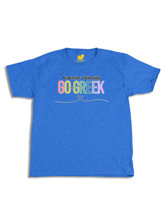 Duquesne Greek Life Youth T-Shirt