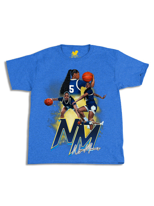Nya Morris Initials Youth T-Shirt