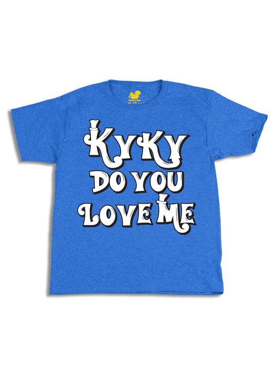 kyky do you love me white Youth T-Shirt