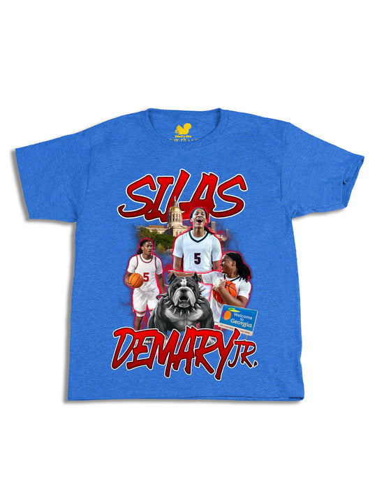 Silas Demary Collage Youth T-Shirt