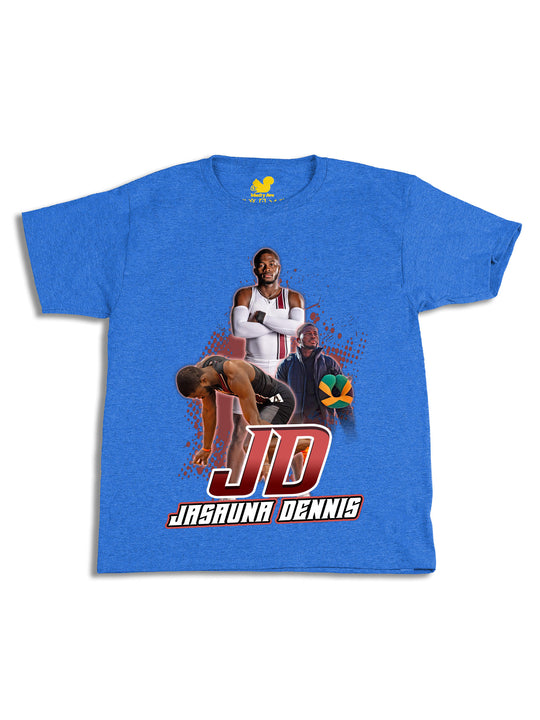 Jasauna Dennis Initials Youth T-Shirt