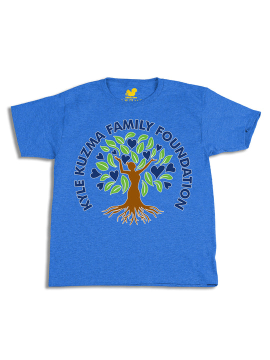Kyle Kuzma Family Foundation Logo Youth T-Shirt
