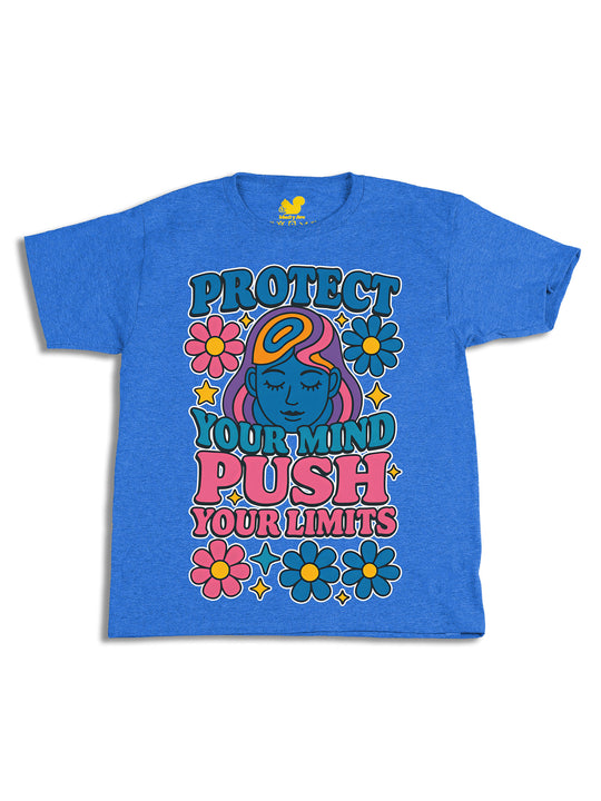 Protect Your Mind Push Your Limits Youth T-Shirt
