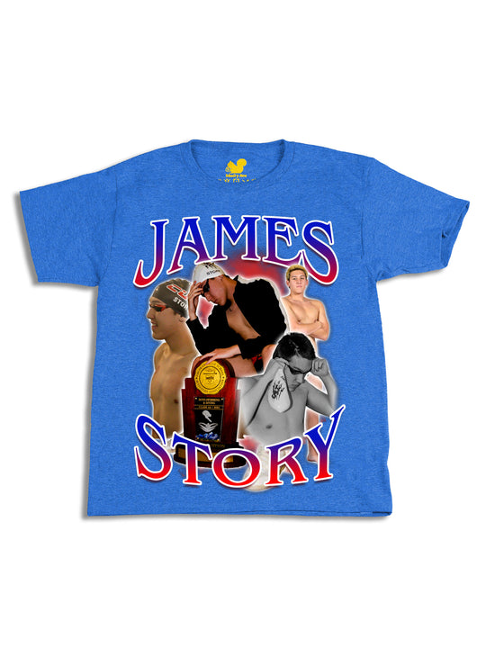 James Story Collage Youth T-Shirt