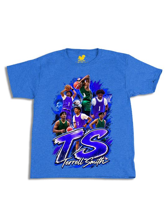Terrell Smith Initials Youth T-Shirt